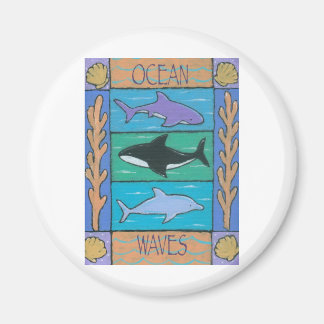 ocean waves magnet