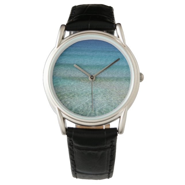 Ocean Waves Men's Watch (Front)