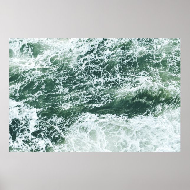 Ocean waves poster (Front)
