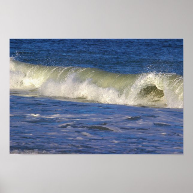 Ocean Waves Poster (Front)
