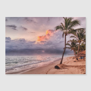 Ocean Waves Sandy Beach Sunset