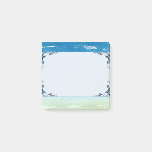 Ocean Waves Seashore Theme Post-it Notes
