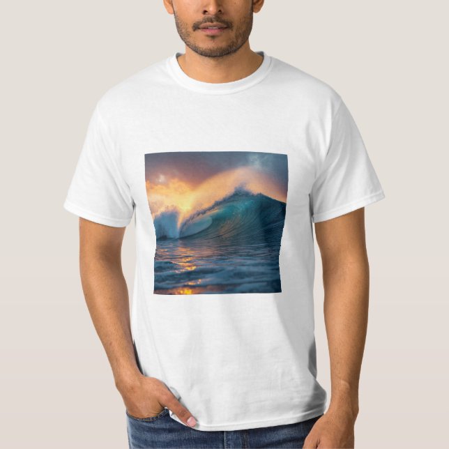 Ocean Waves T-Shirt (Front)