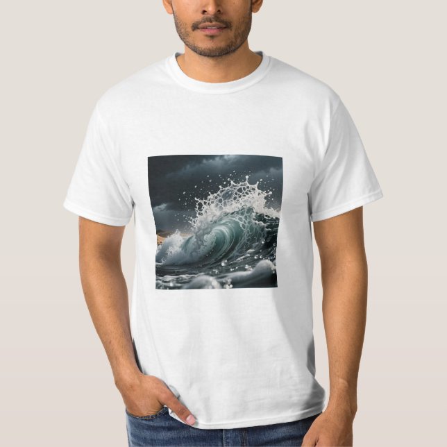Ocean Waves T-Shirt (Front)