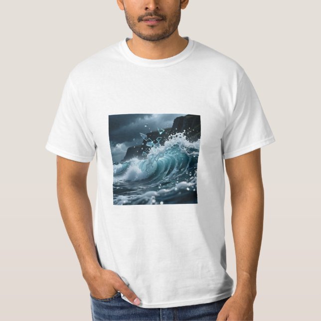 Ocean Waves T-Shirt (Front)