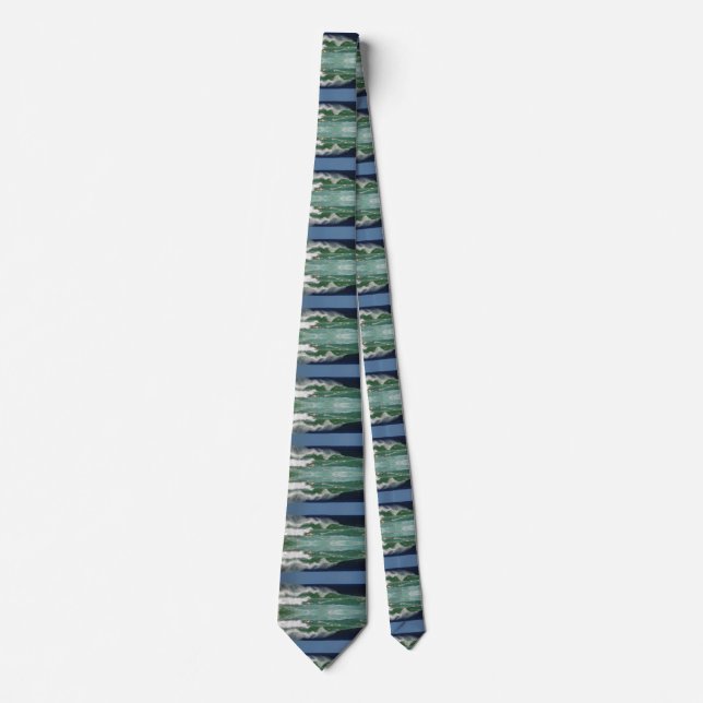 Ocean waves tie (Front)