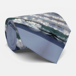 Ocean waves tie