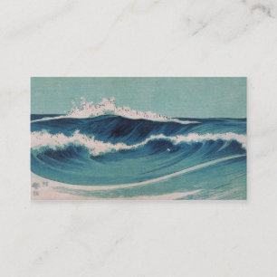 Ocean Waves -  Uehara Konen Business Card