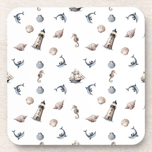 Ocean Whispers! Coaster (Front)