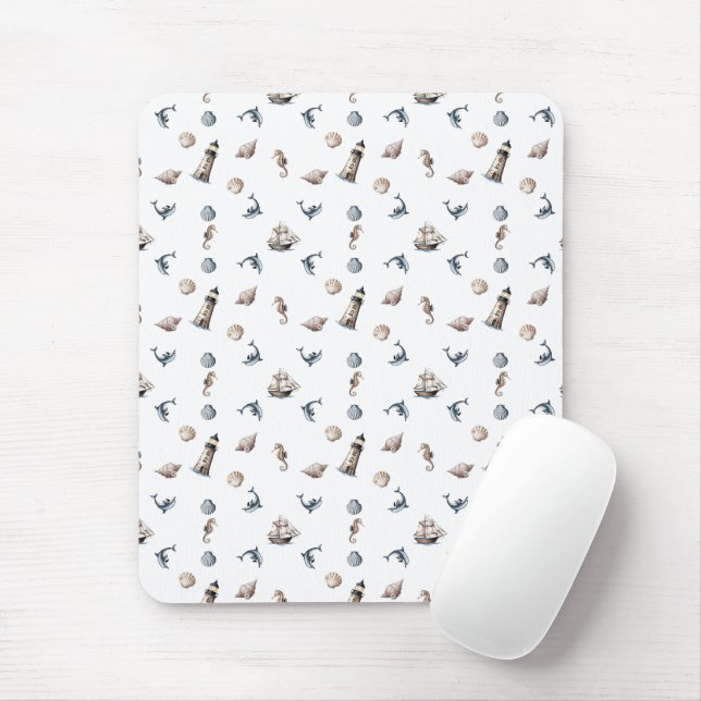 Ocean Whispers! Mouse Mat (With Mouse)