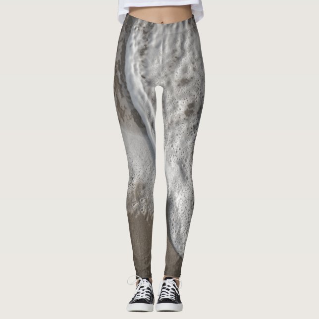 Ocean white wash leggings (Front)