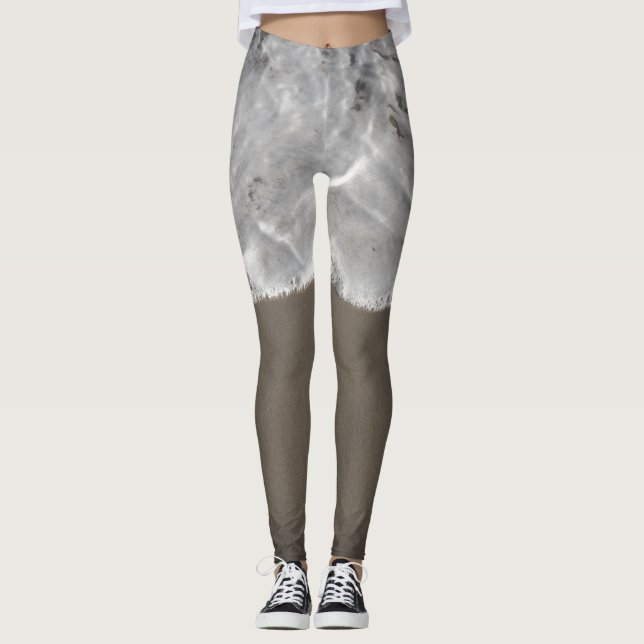 Ocean white wash leggings (Front)
