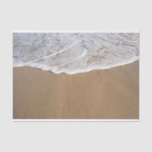 Ocean Whitewash on Beach Tissue Paper