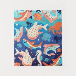 Ocean Wonders Tapestry