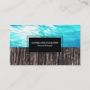 Ocean & Wood Business Card
