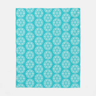 Oceana Mandala Fleece Blanket