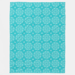 Oceana Mandala Fleece Blanket