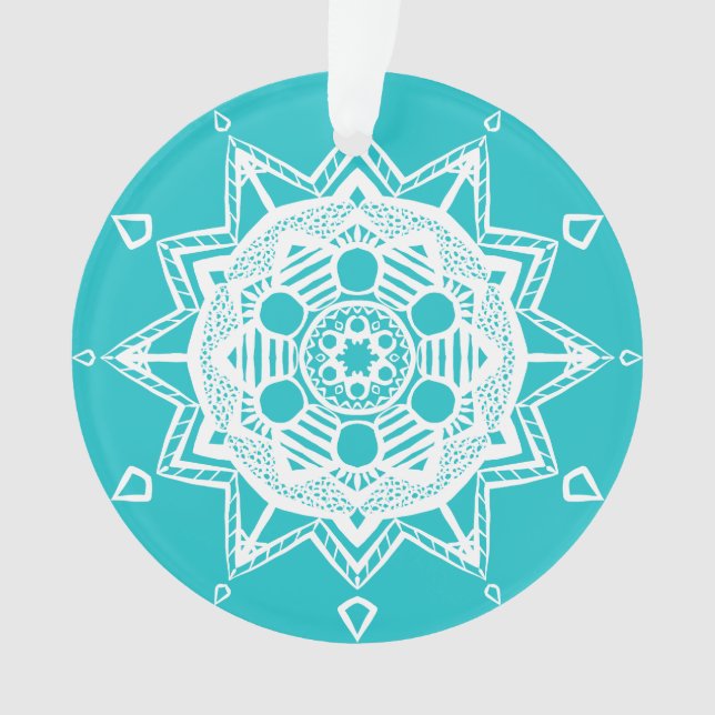 Oceana Mandala Ornament (Front)