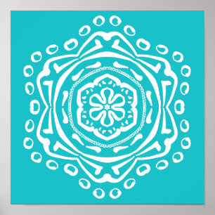 Oceana Mandala Poster