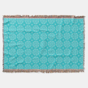 Oceana Mandala Throw Blanket