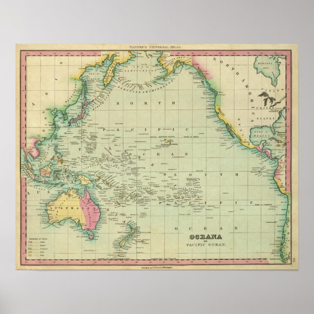 Oceana Or Pacific Ocean Poster (Front)