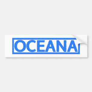 Oceana Stamp Bumper Sticker