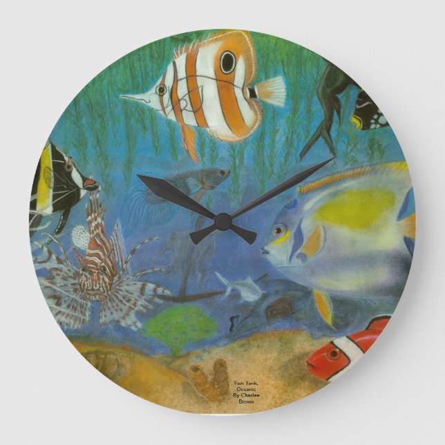 Oceananic Large Clock (Front)