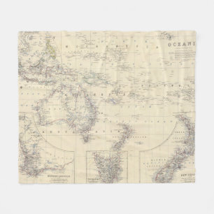 Oceania 2 fleece blanket