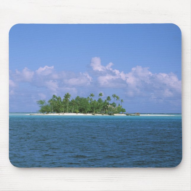 Oceania, French Polynesia, Tahiti. Small Mouse Mat (Front)