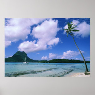 Oceania, French Polynesia, Tahiti. View of Poster