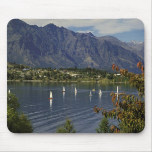 Oceania, New Zealand, South Island, Queenstwon. Mouse Mat