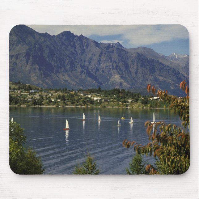 Oceania, New Zealand, South Island, Queenstwon. Mouse Mat (Front)