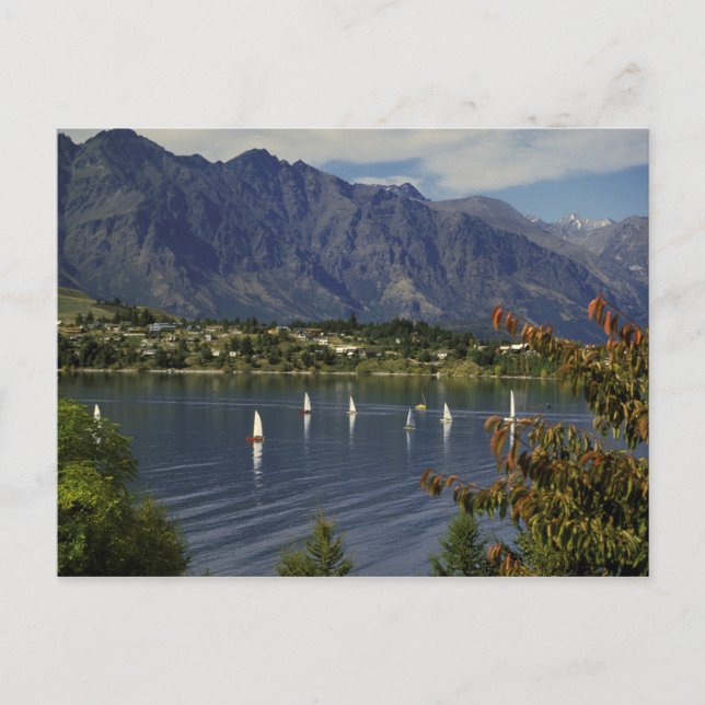 Oceania, New Zealand, South Island, Queenstwon. Postcard (Front)