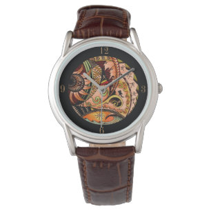 Oceania Wood Tattoo Watch