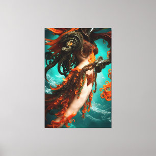 Oceanian’s Lament 101 Canvas Print