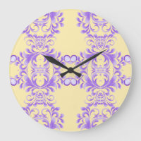 Oceanic Bloom: Purple Wave Harmony / Stylish Art