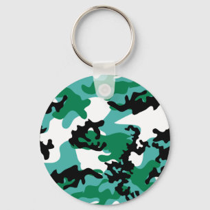 Oceanic Camo Keychain