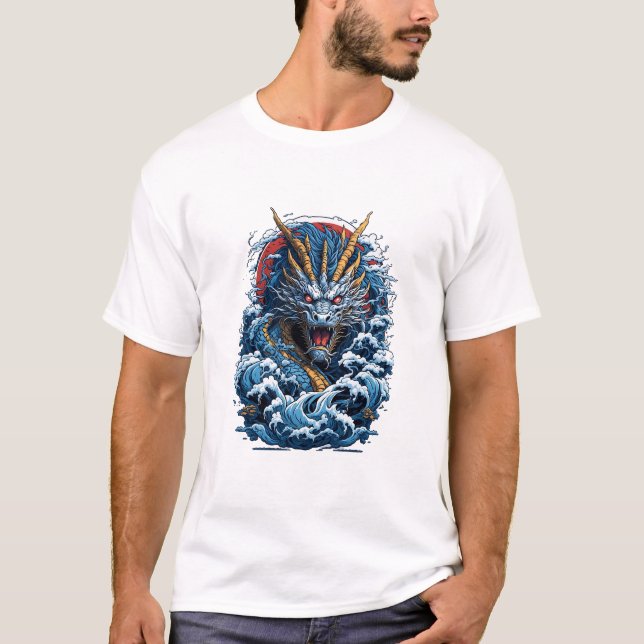 Oceanic Dragon T-Shirt (Front)