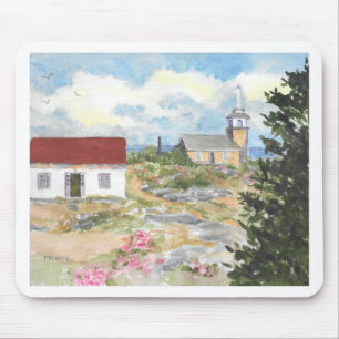 Oceanic Hotel on Star Island View Mouse Mat