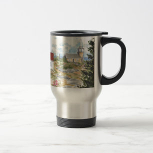 Oceanic Hotel on Star Island View Travel Mug