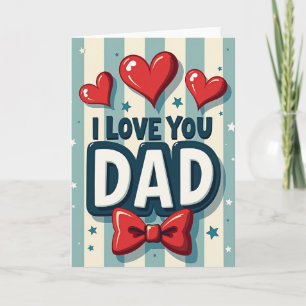 Oceanic I Love You Dad Card