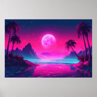 Oceanic Odyssey: A Vaporwave Tribute to the Power
