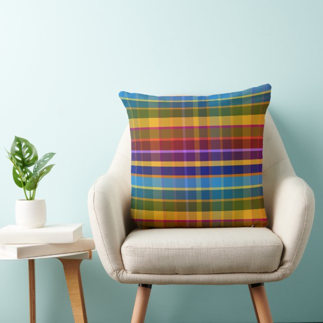 Oceanic Plaid ORD Cushion (Chair)