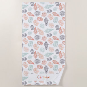 Oceanic Treasures Beach Towel