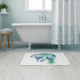 Oceanic Whisper Manatee Bath Mat