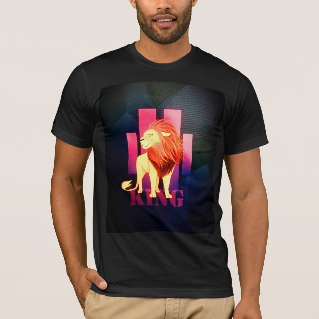 OceanicWaves king lion(unique) T-Shirt (Front)