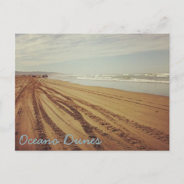 Oceano Dunes SVRA Pismo Beach Post Card (Front)