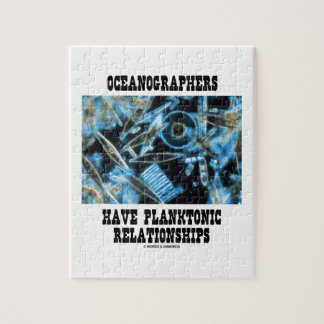 Oceanographers Have Planktonic Relationships Jigsaw Puzzle