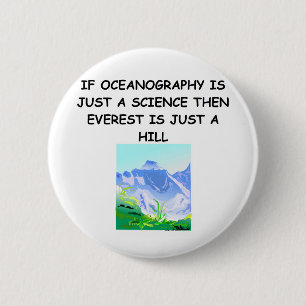 OCEANOGRAPHY gifts t-shirts 6 Cm Round Badge