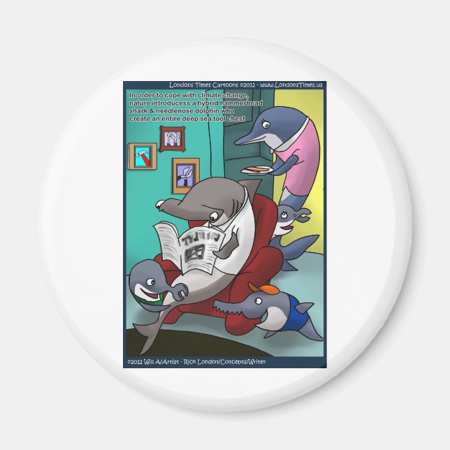 Oceanography/Global Warming Gifts Tees Mugs & Card Magnet (Front)